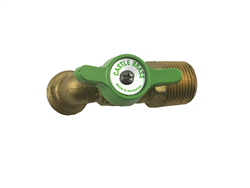 3/4" Quarter Turn Brass Hose Bibb Lead Free