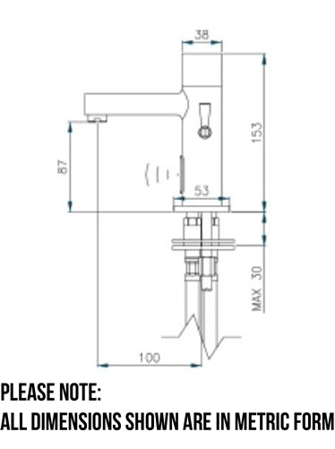 Electronic Faucet | Basin Mixer