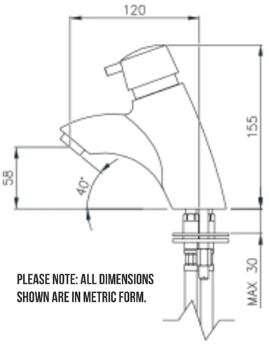 Coaxial Faucet | Self-Closing