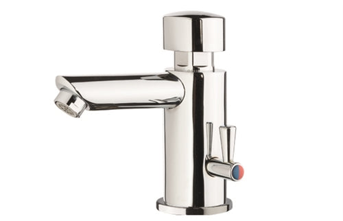 Push Button Self-Closing Basin Mixer