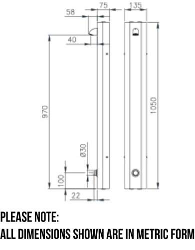 Shower Panel Kit | Adjustable Time